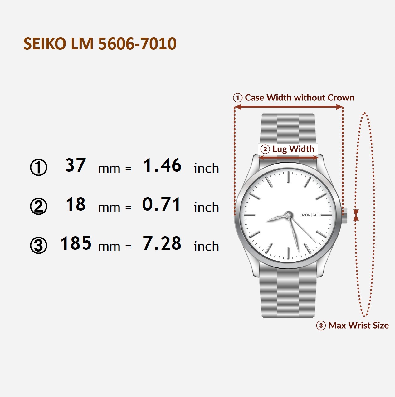 [N MINT] SEIKO LORD MATIC 5606-7010 Blue Automatic 37mm 25J Men’s Watch JP Z312
