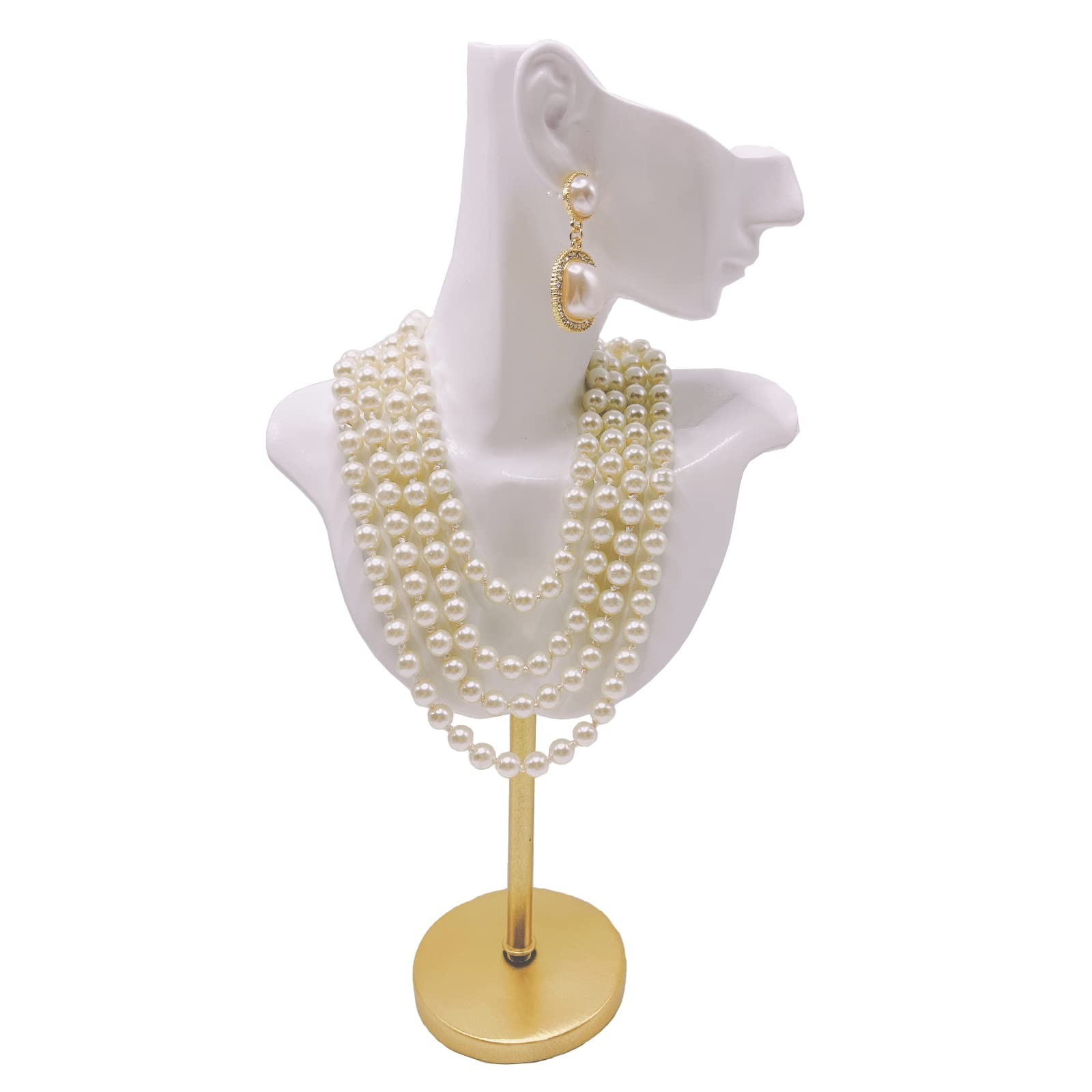 Jewelry Display Stand Jewelry Mannequin Bust Necklace Earring Display Holder …
