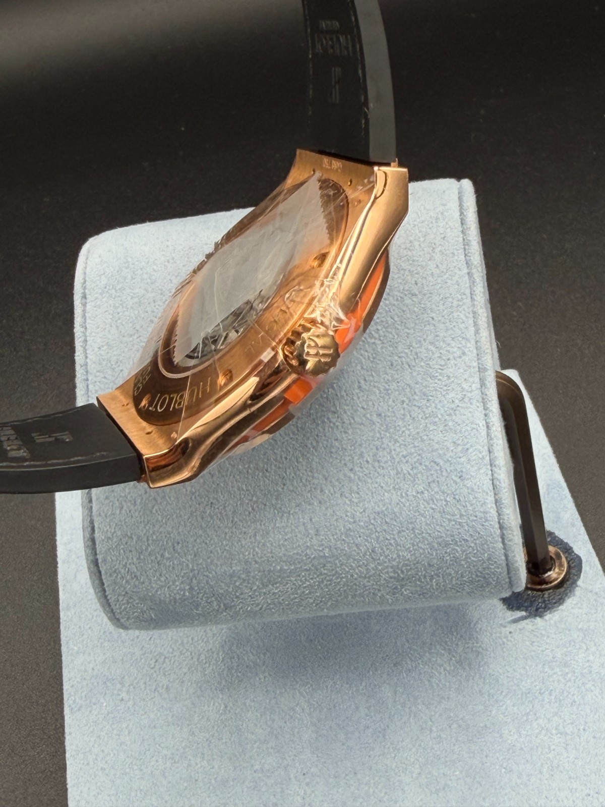 Hublot Classic Fusion Cruz Diez 18K Yellow Gold 45mm Limited Edition