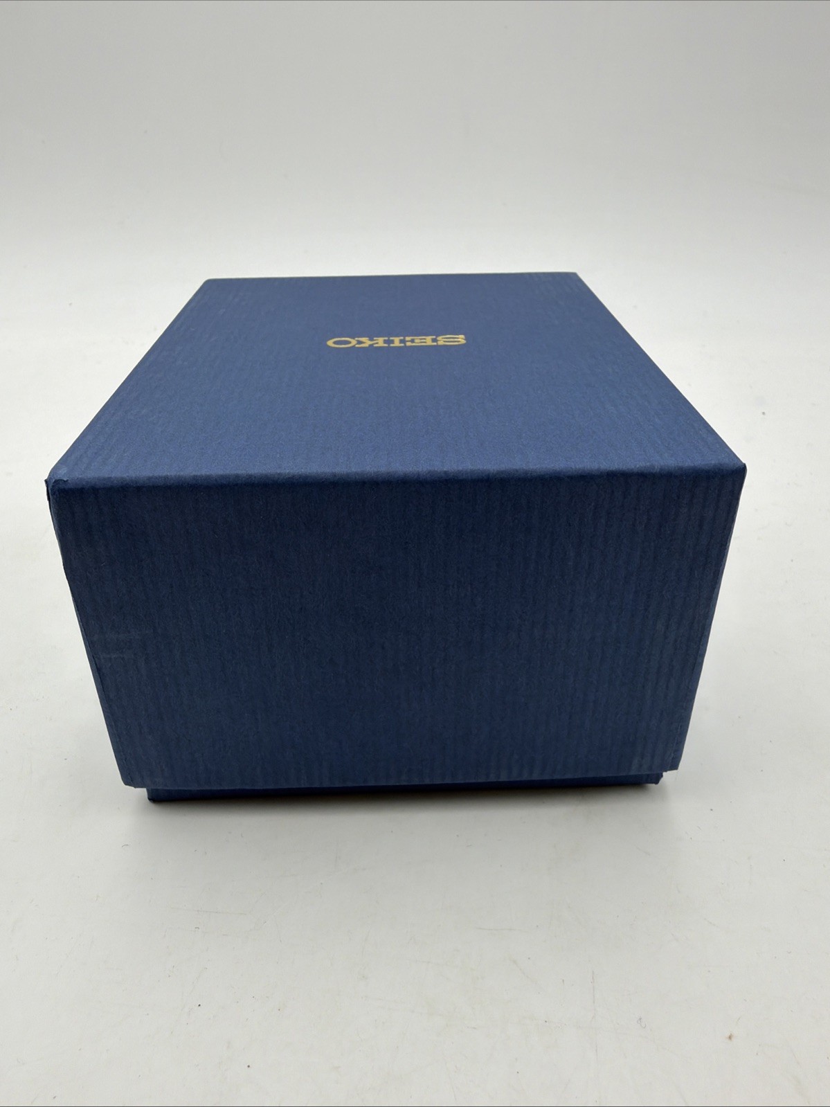 Seiko OEM Blue Watch Box – Standard 2 Piece Gift Box – Fits Most Seiko Models