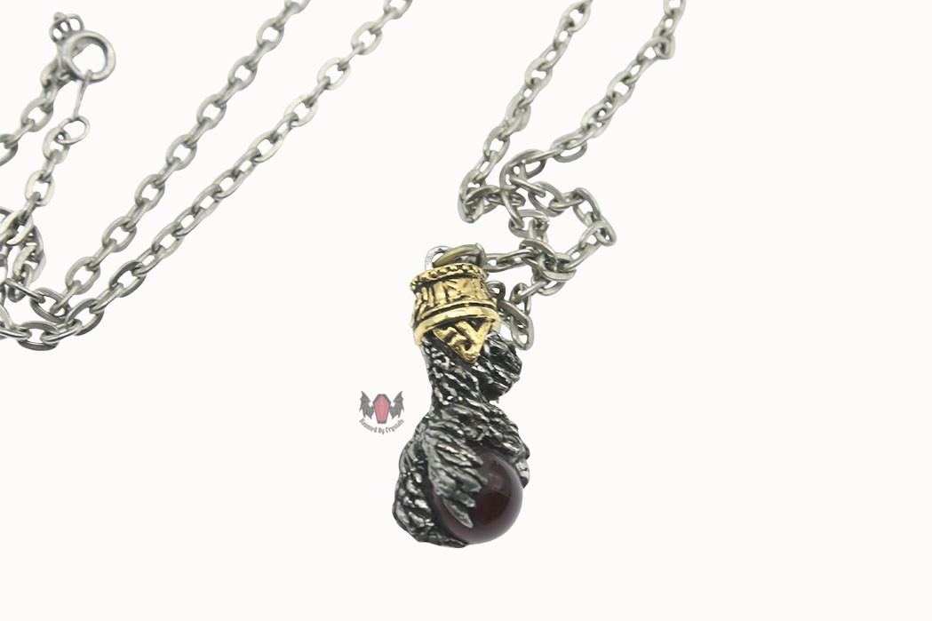 Alchemy Gothic Eagle Claw Necklace VAP3 Goth Viking Asgard Vintage 90s