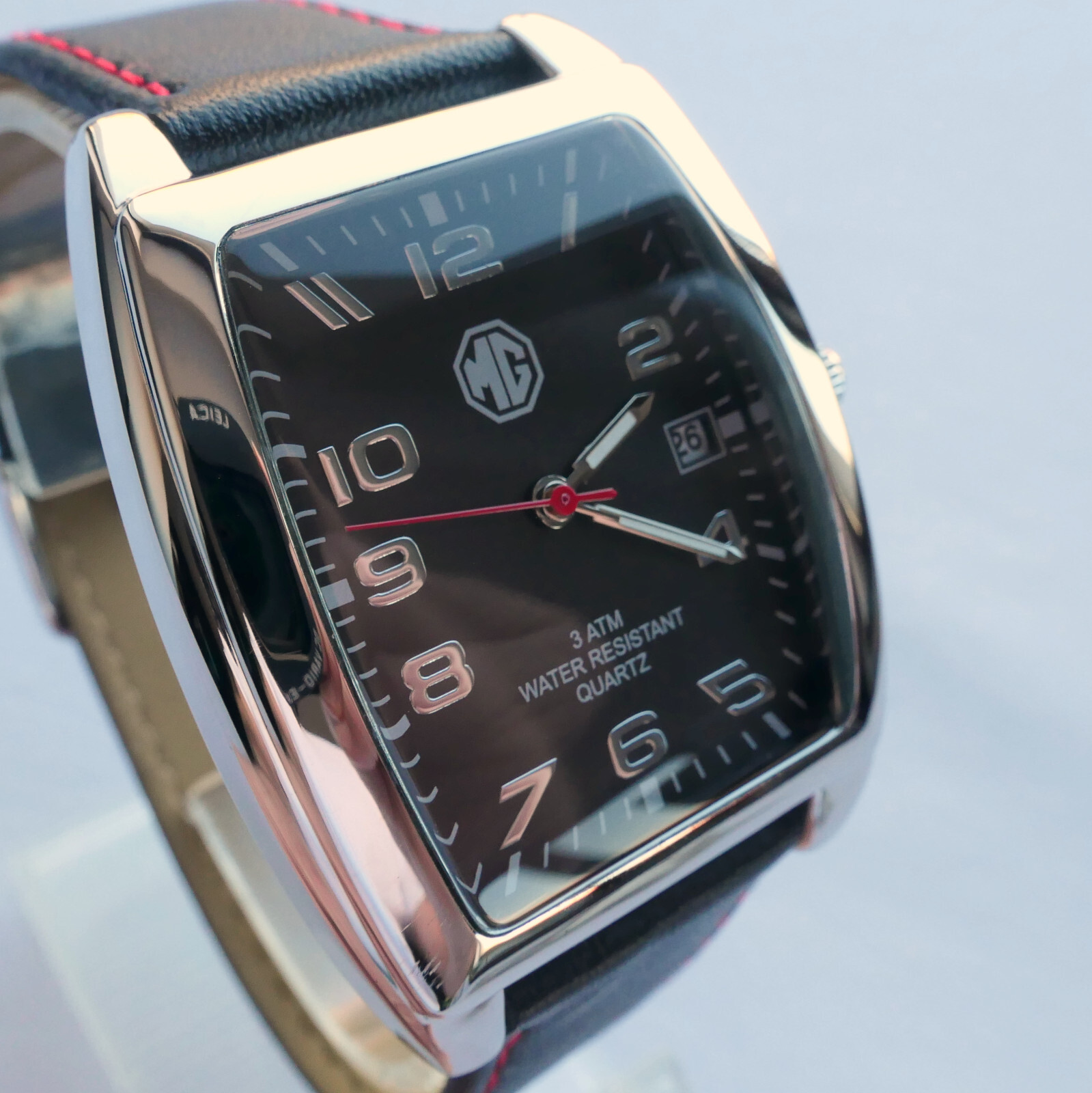 MG Morris Garages BMC MGA MGB Classic Aviator Driver Sport Car Accessory Watch