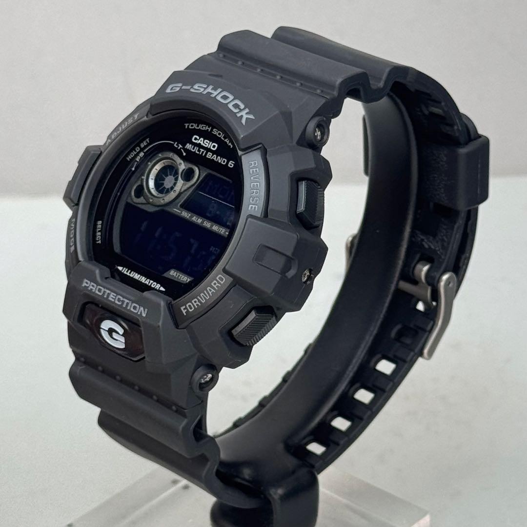 G SHOCK GW 8900A Radio Solar Black Inverted LCD Working