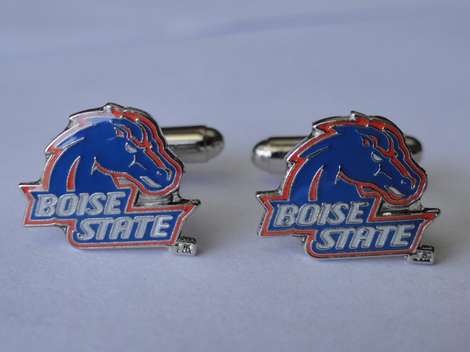 Boise State University Cufflinks NCAA Broncos–Idaho Custom College BSU