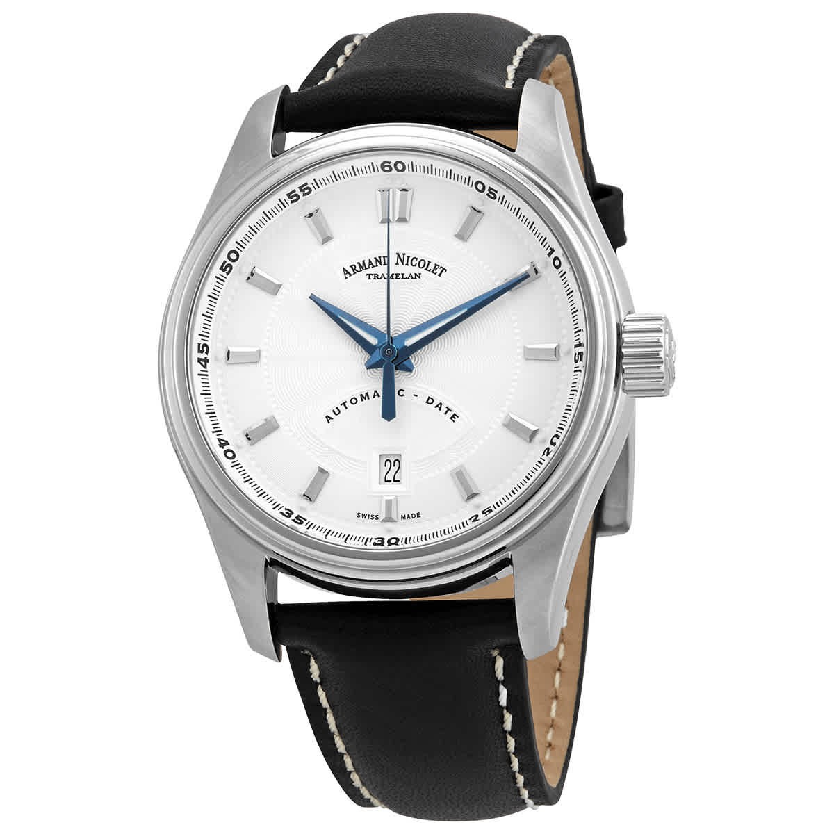 Armand Nicolet MH2 Automatic Silver Dial Men’s Watch A640A-AG-P140NR2