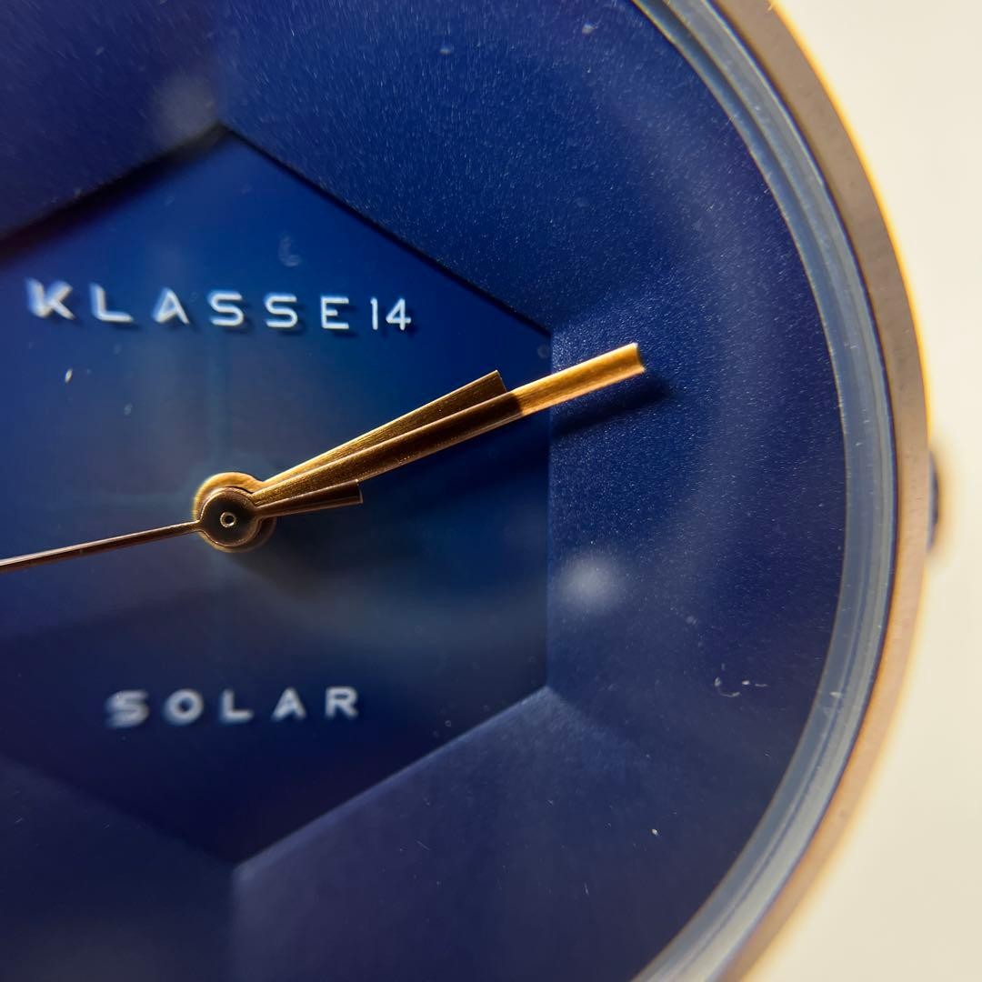 KLASSE14 Volare Solar Horizon Watch Navy 5ATM Waterproof From Japan