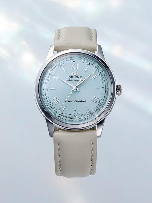 Orient Bambino 38 RN-WK0002E Solar Men Watch Made in Japan in Box