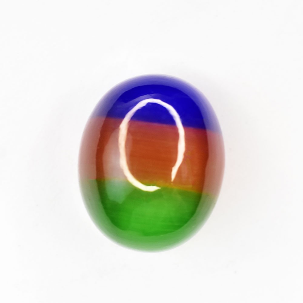 CERTIFIED Natural Multicolor Tourmaline 72 Ct Oval Cut Loose Gemstone For Gift