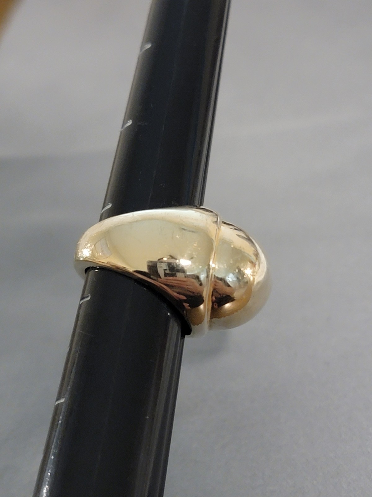 Silver Dome Ring Vermeil 925 Sterling Silver By RCI Sz 6.5