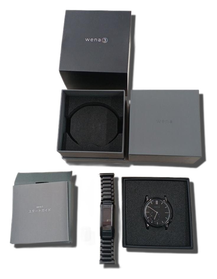 SONY WNW-B21A WNW-HT21 WENA Wristwatch Works Men 7312
