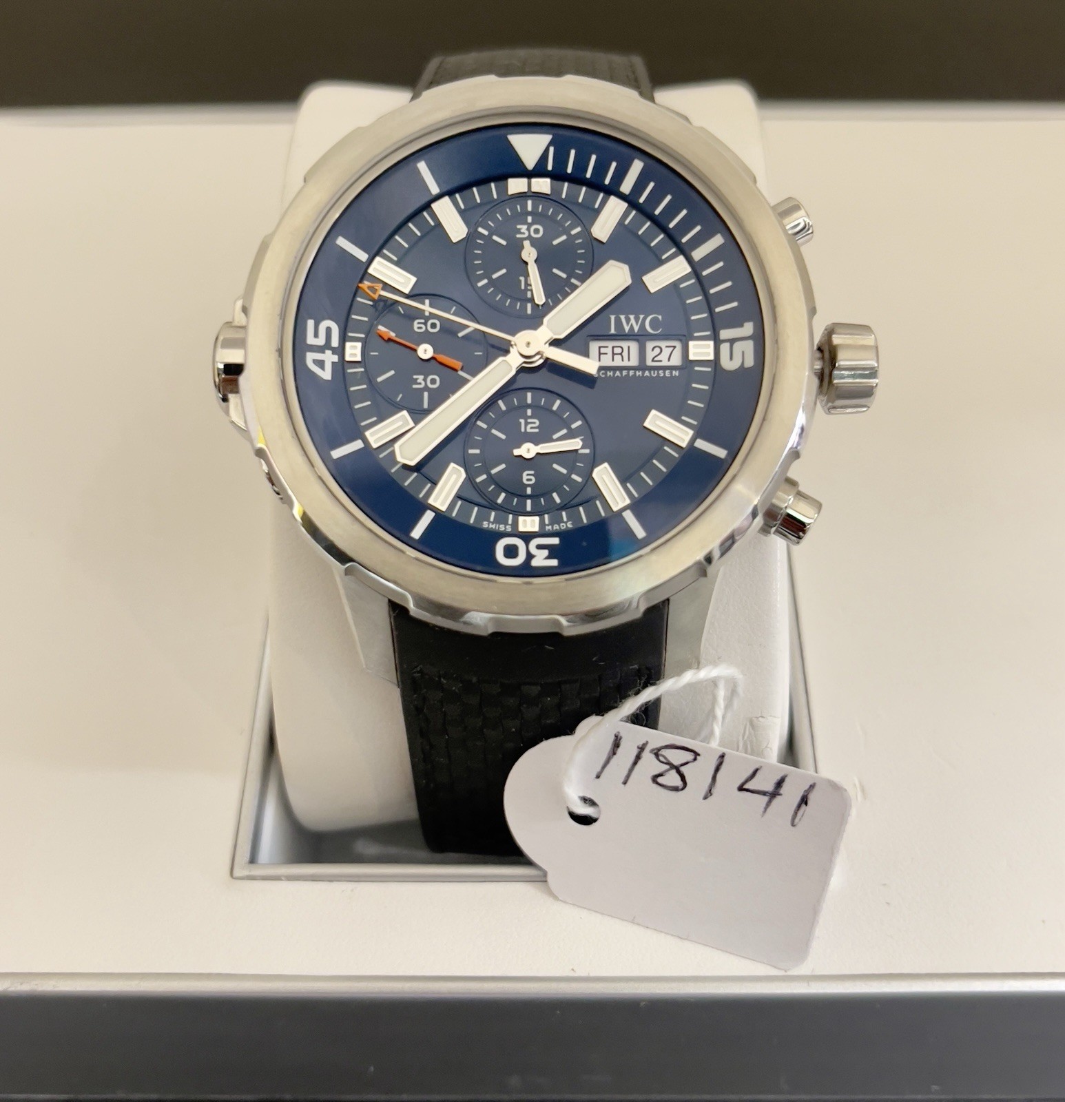 IWC Aquatimer Chronograph Expedition Jacques-Yves Cousteau Watch IW3768-05