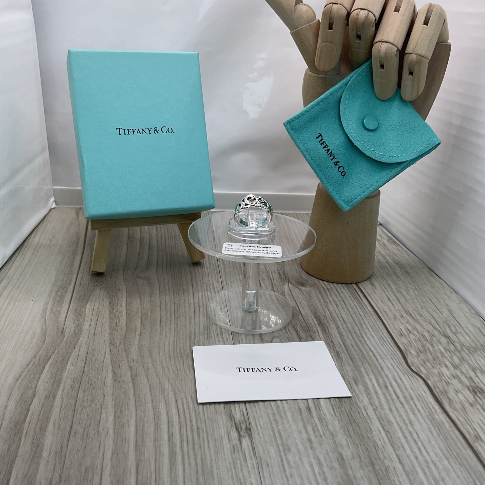 Tiffany & Co. Palomo Picasso Loving Hearts Ring. Size: K US: 5 U: 50 No: 10