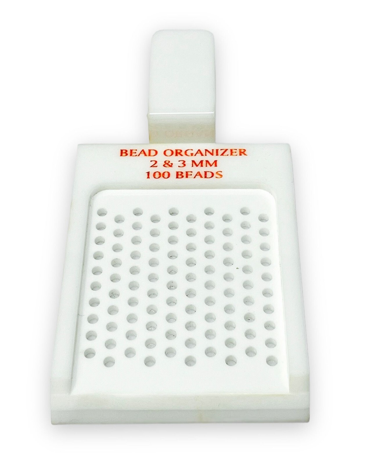 PMC Supplies LLC Bead Organizer Trays Acrylic (I) 2-3mm Capacity 100 Beads
