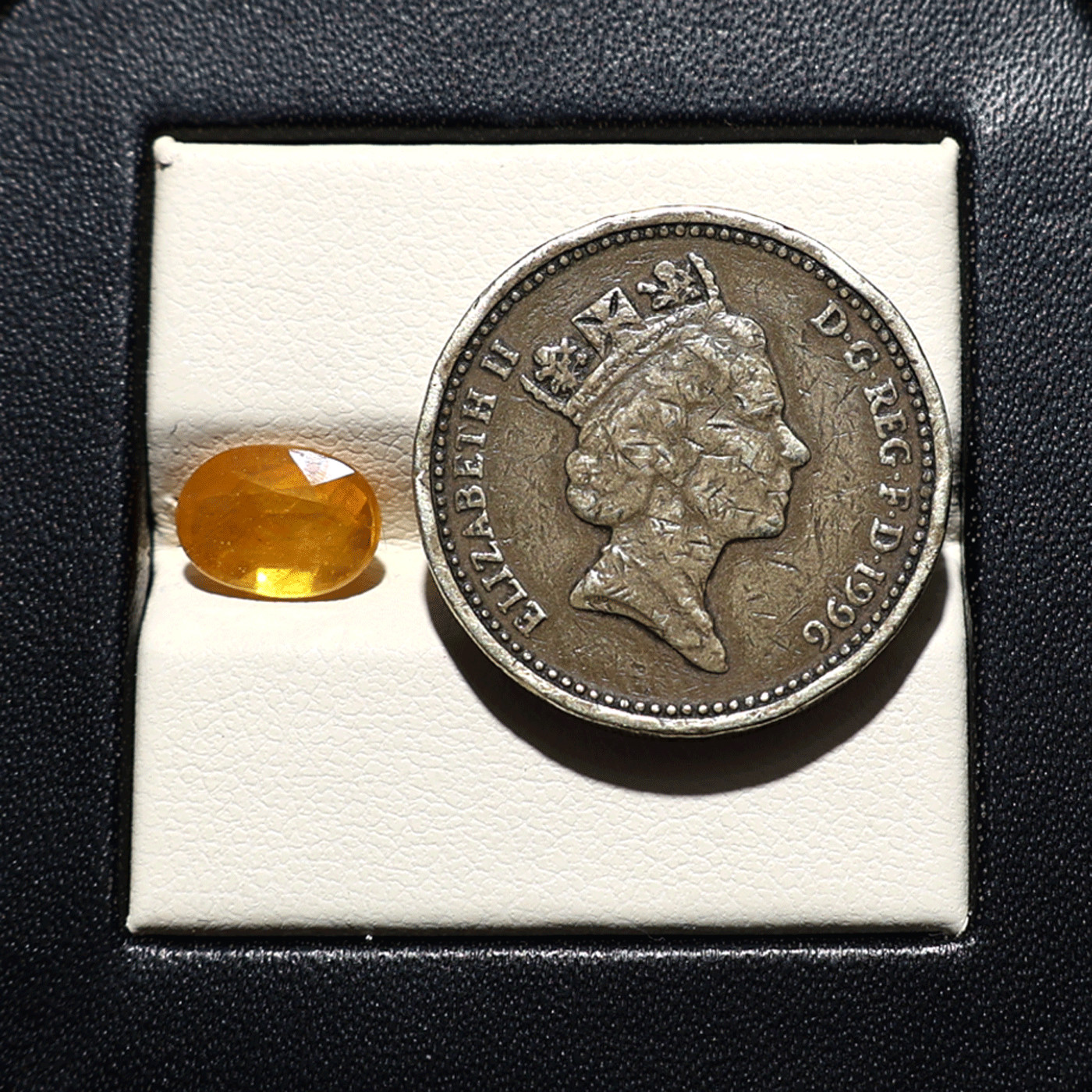 1.91 CT Natural Bangkok Sapphire ( Diffused ) 8.7x6mm Oval Faceted Cut Gemstone