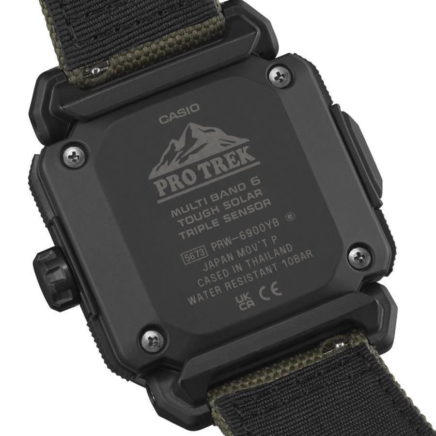 CASIO PRO TREK PRW-6900YB-3JF Men Watch CORDURA Band Radio Solar Analog Digital