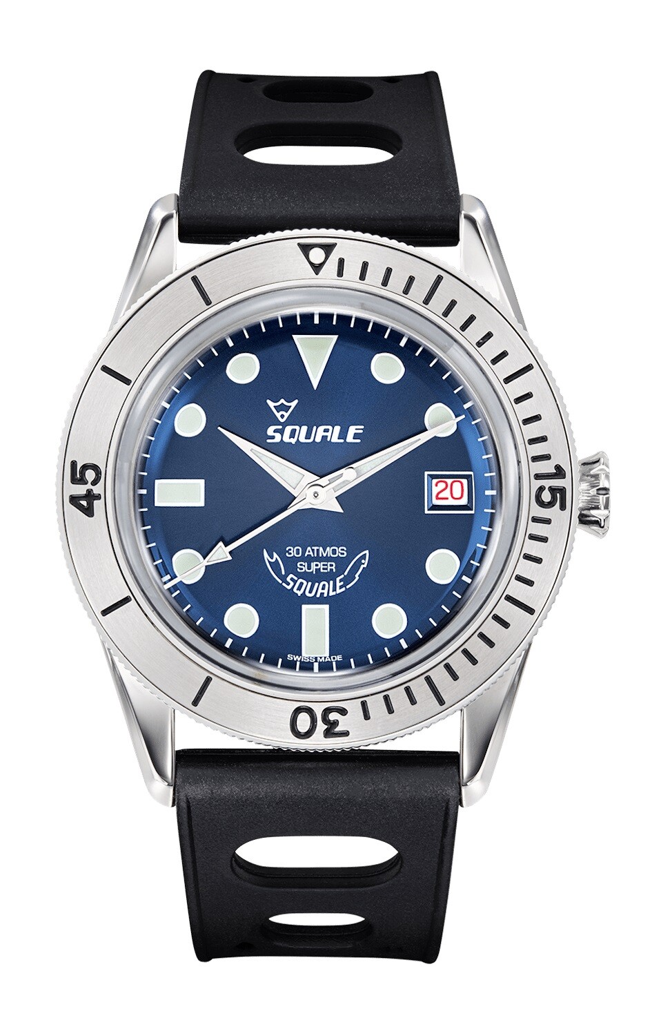 Brand NEW Squale 30 ATMOS Sub-39 Super Blue Superblue Watch – DEALER & Warranty
