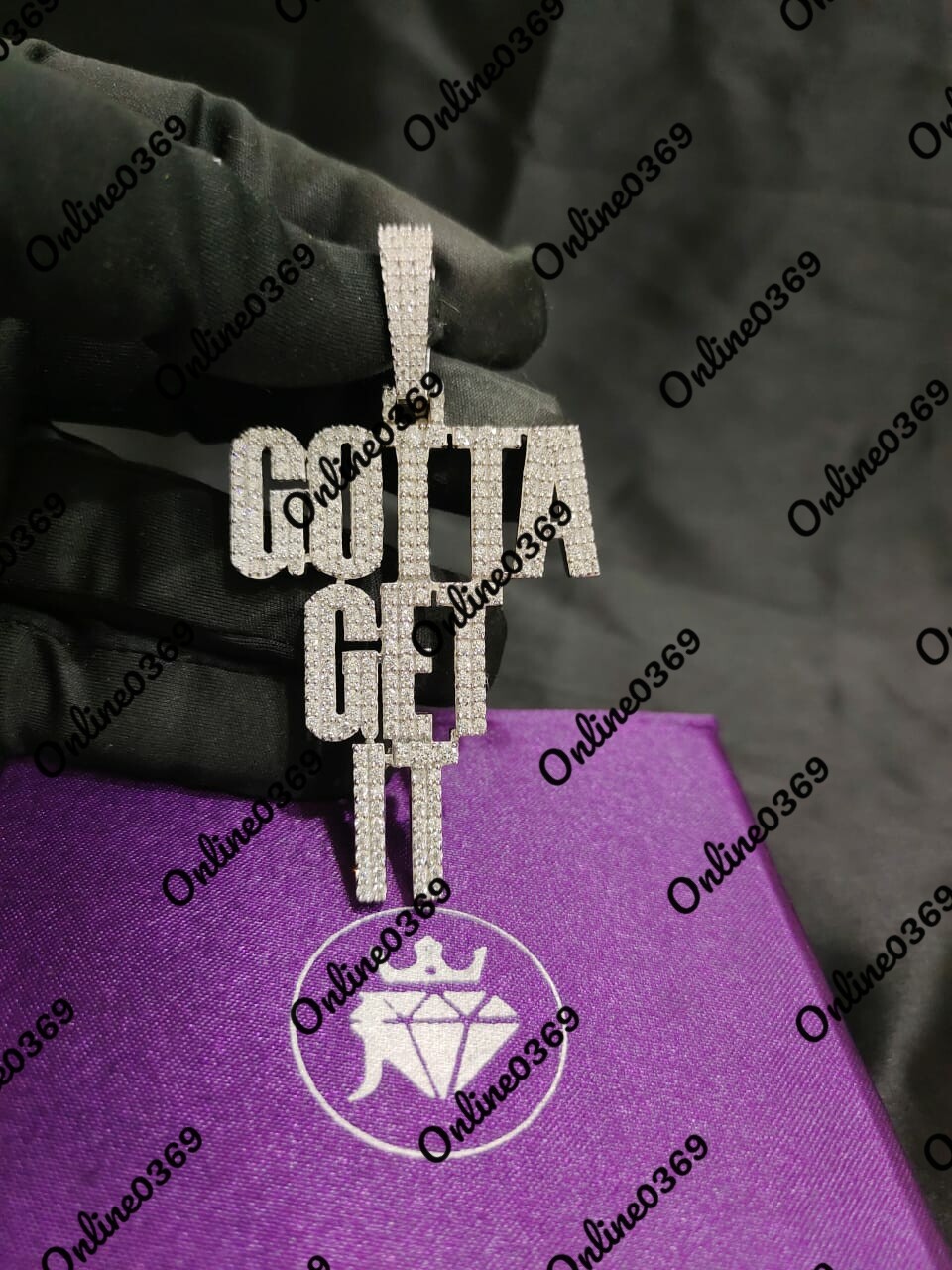 Men’s certified Natural diamond Custom Name New Style name Pendant 925 Silver