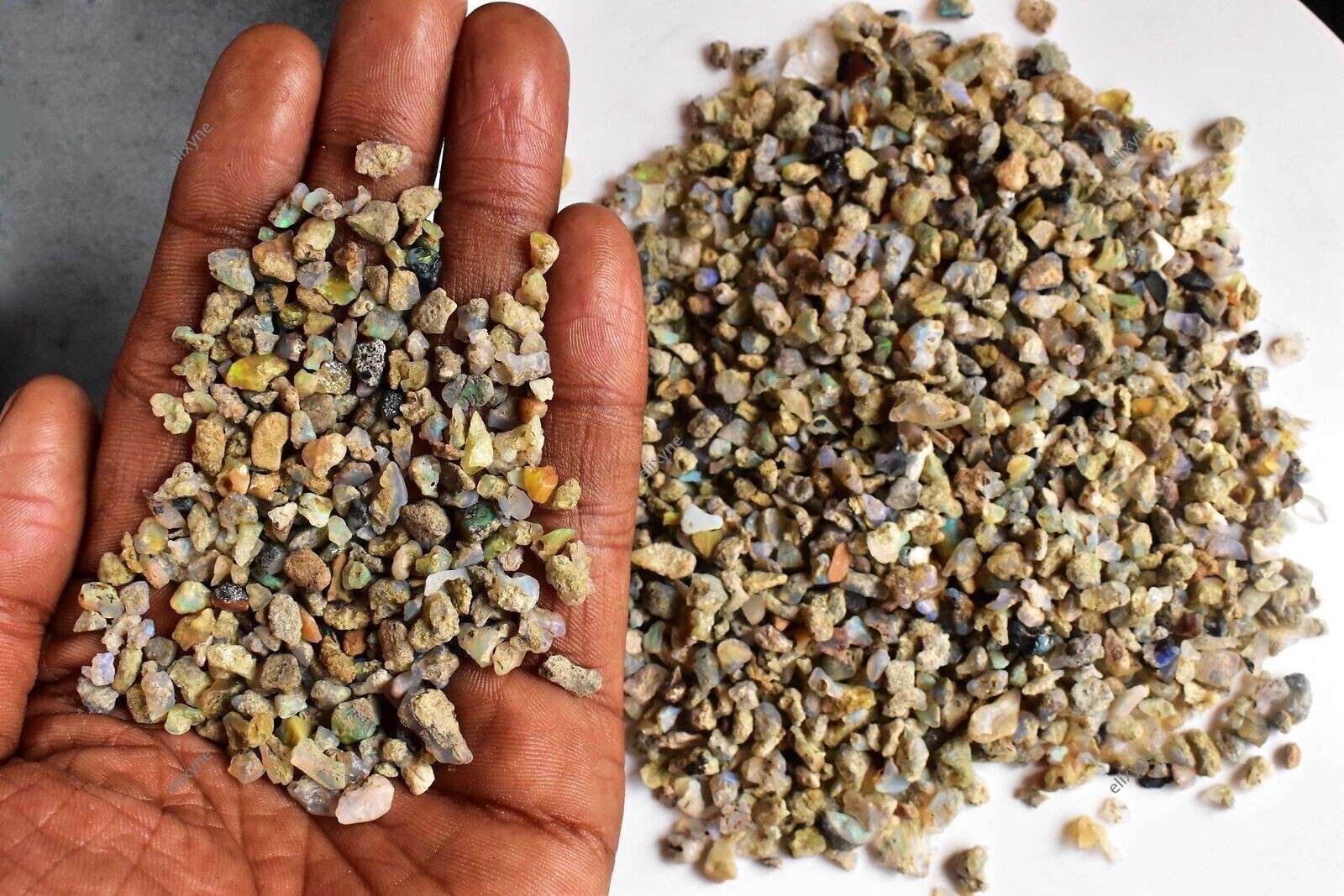 Natural Ethiopian Fire Opal 100 Cts Uncut Certified Gemstone Rough Lot