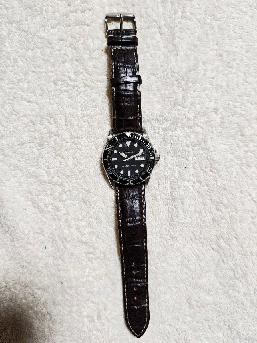 Seiko SKX031 Submariner 7S26-0040 Automatic Diver Black Dial Men’s Watch Japan