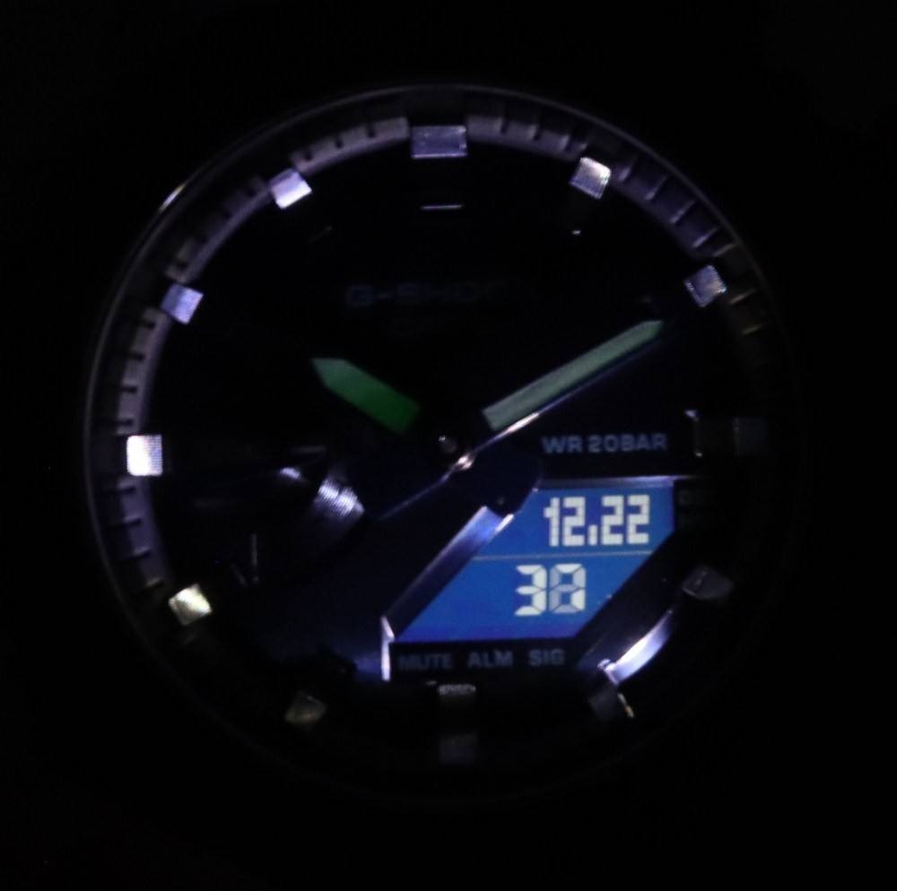 Casio G-Shock World Time Analog Digital Diver’s 200M GM-2100N-2A Men’s Watch