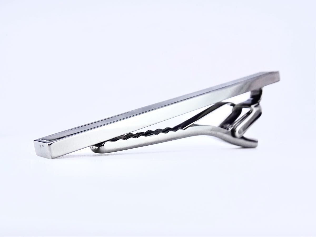 BURBERRY Check Black Burberry Tie Pin Tie Bar 7 7 362