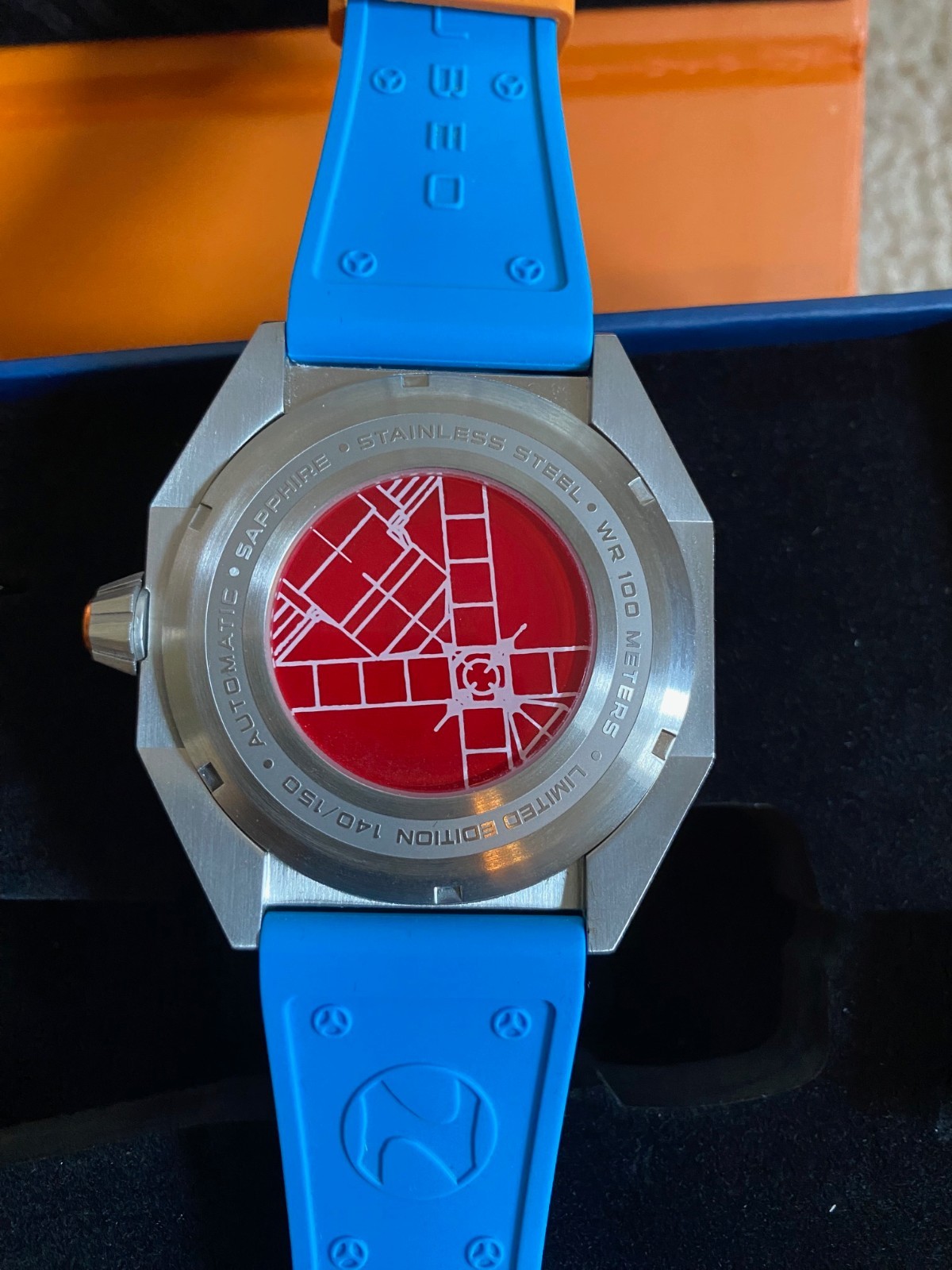 Nubeo Skylab Automatic Limited EditionBlue/Orange