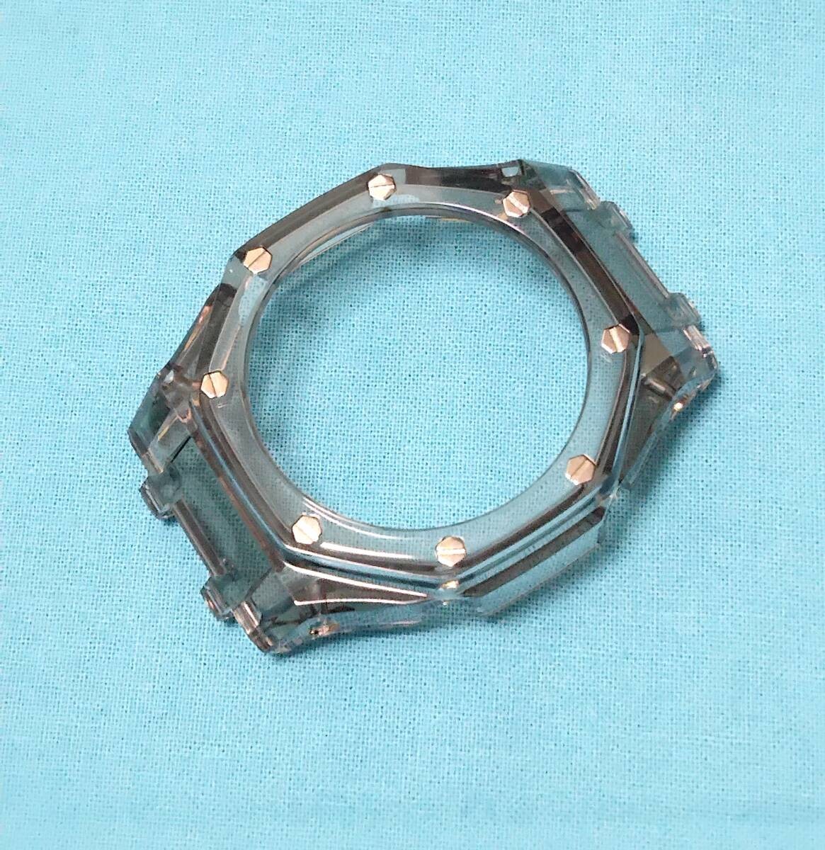 [Unused] G-SHOCK GA-2100 GA-2110 GA-B2100 Clear black bezel yellow yellow belt