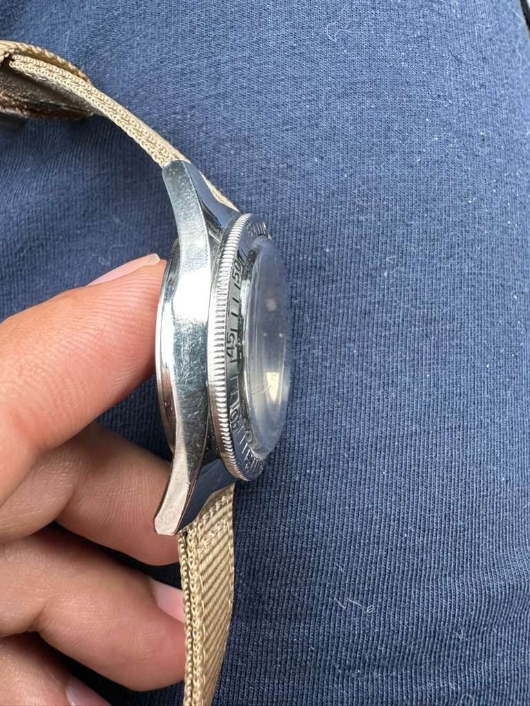 Jungfrau Skin Diver Chronograph 1960s Valjoux 92 Manual Wind 36mm