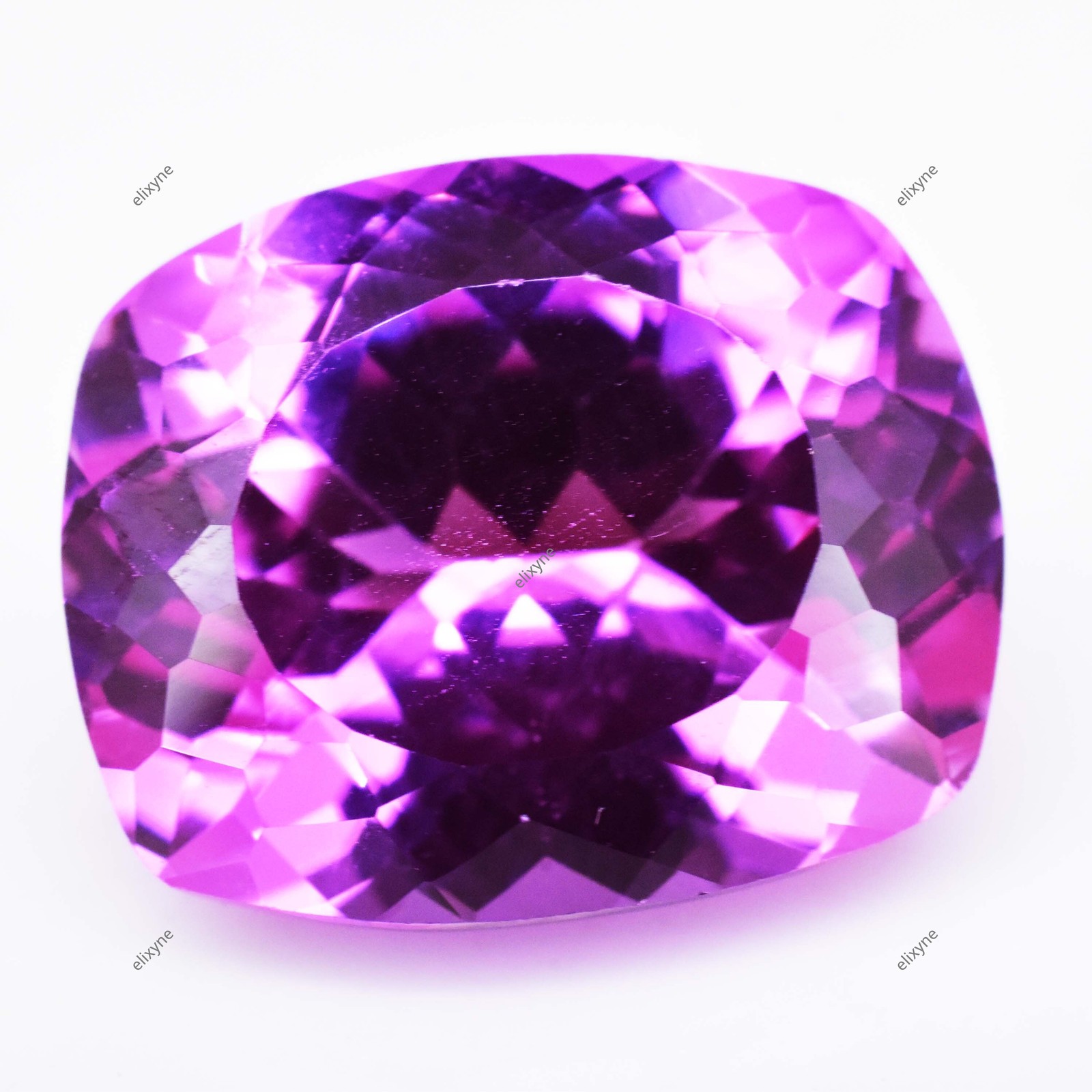 Premium 11.70 Ct Natural Pink Sapphire Cushion Cut Certified Loose Gemstone