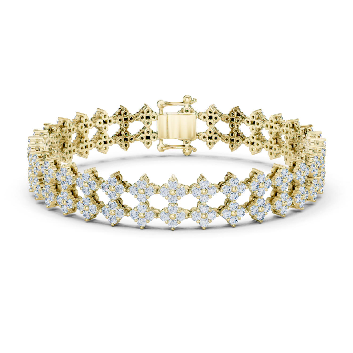 20+ Ladies Bracelet Gold CAD Files Bundle STL, 3DM (Rose, White, Yellow) LB-4