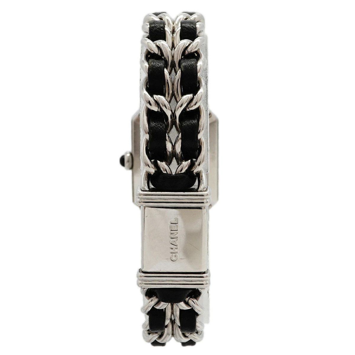 Chanel Première L H0451 20.1mm Black Dial Quartz Women’s Wristwatch #OTW242