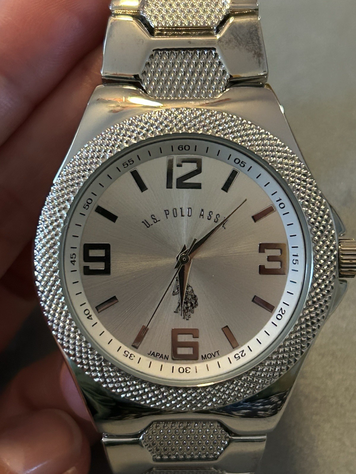 U.S. Polo Assn USC80009 Watch Japan Movement New Battery Running