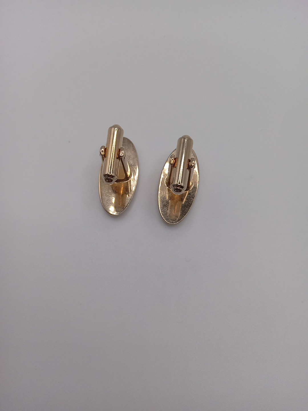 Pair Of Vintage Hickok USA Gold Tone Cufflinks Casual Business