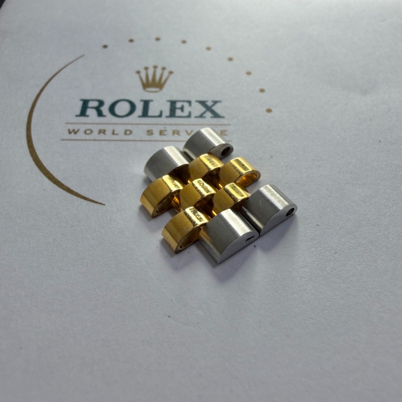 ROLEX 2Link for DATEJUST 16233 16013 YG×SS 15.5mm×6mm YZ7522