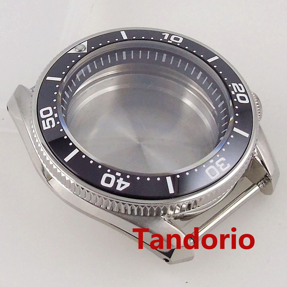 42.5mm SBDX001 Watch Case 200M Sapphire Glass fit NH35A NH36 ETA2824 3.8 o’clock
