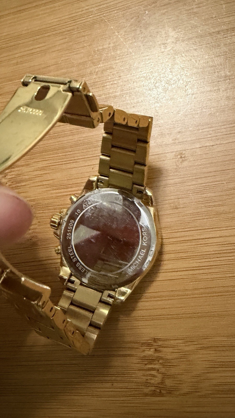 Michael Kors MK6290 Wren Gold-Tone Women’s Watch Pink Purple Crystal
