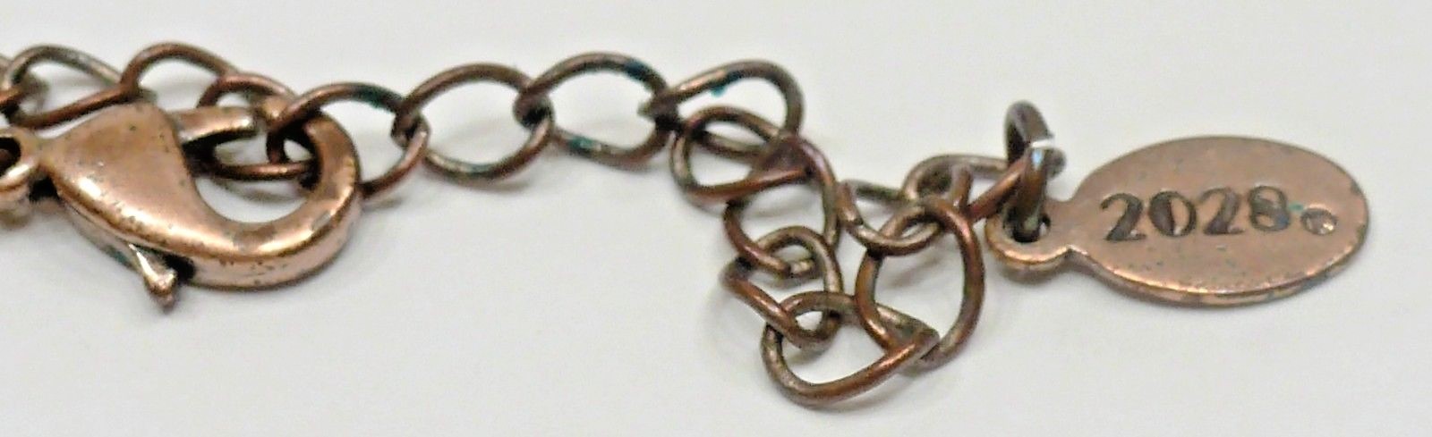 A23) 2028 Jewelry Brown Crystal & Topaz Fiber Optic Stones Pendant on Satin Cord