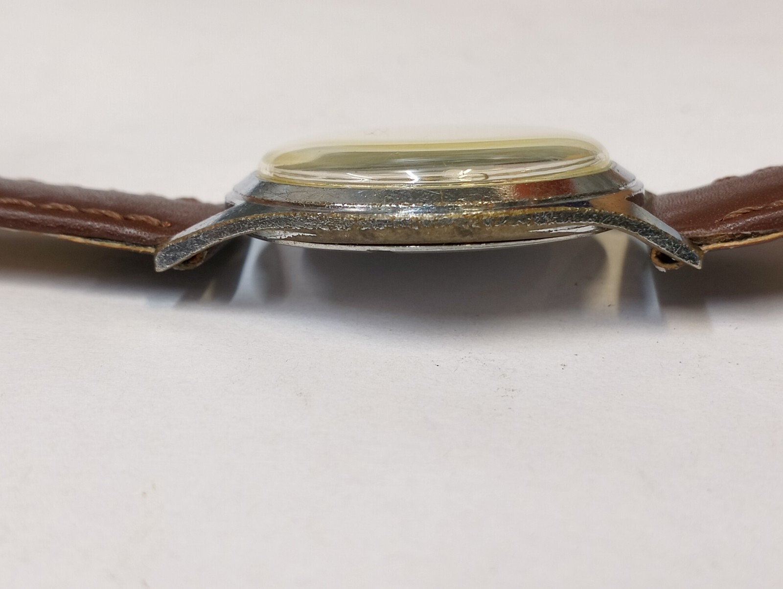 ARLY 21 JEWELS WINDING AGED GOLD DIAL SWISS MEN’S FULL WORKING VINTAGE WATCH