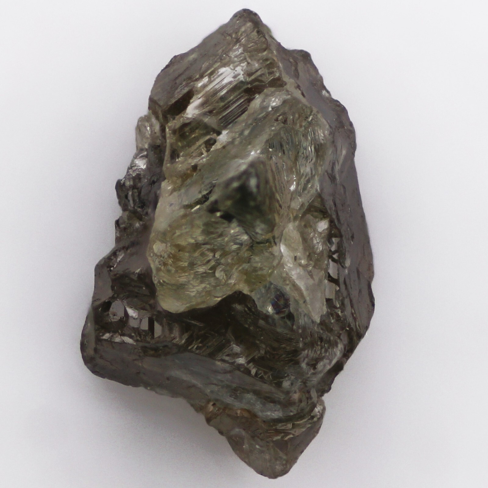 0.82 Ctw Natural Rough Loose Rare Gemstone Diamond Uncut Greenish Brown Diamond