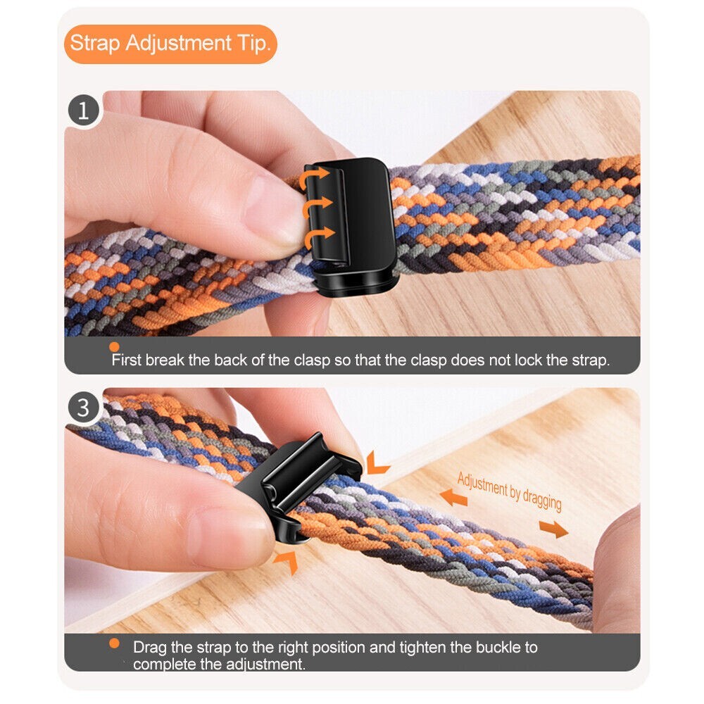 Hot Magnetic Nylon Loop Strap Band For Apple Watch Series 11-1 Ultra SE 38-49MM