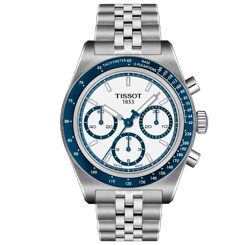 Tissot PR516 Automatic Chronograph 41mm Blue-White Men’s Watch T1494621101100