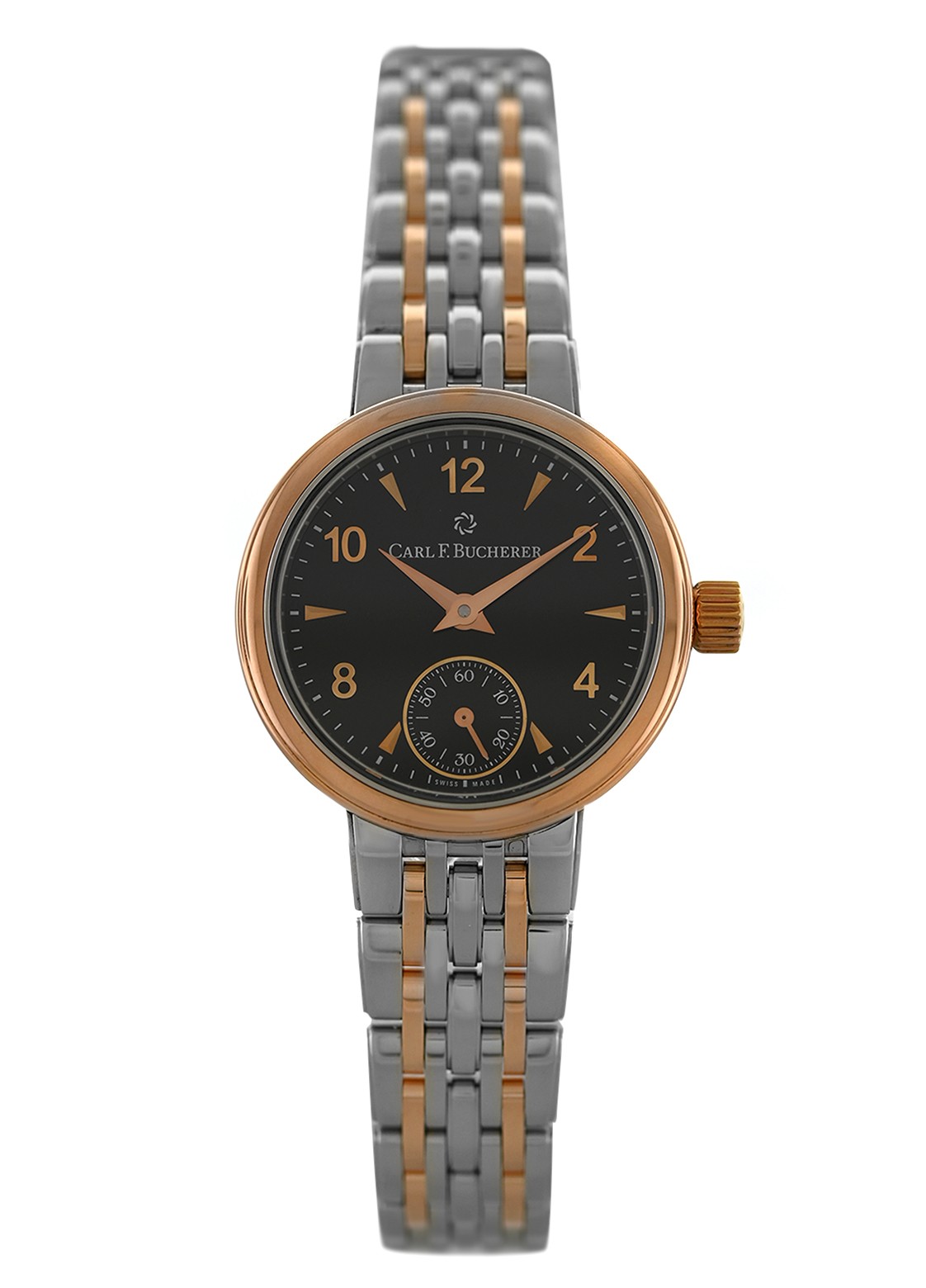 Carl F. Bucherer Adamavi 00.10317.07.36.21 18K Gold Steel 28MM Ladies’ Manual