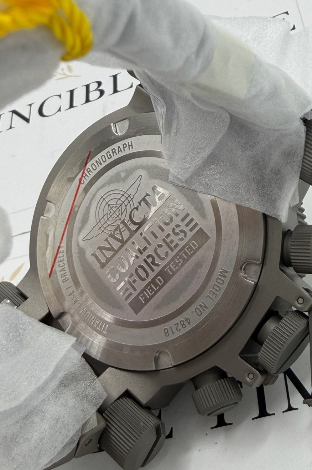 Invicta Coalition Forces Dominion Men’s Watch – 51mm, Titanium (48218)