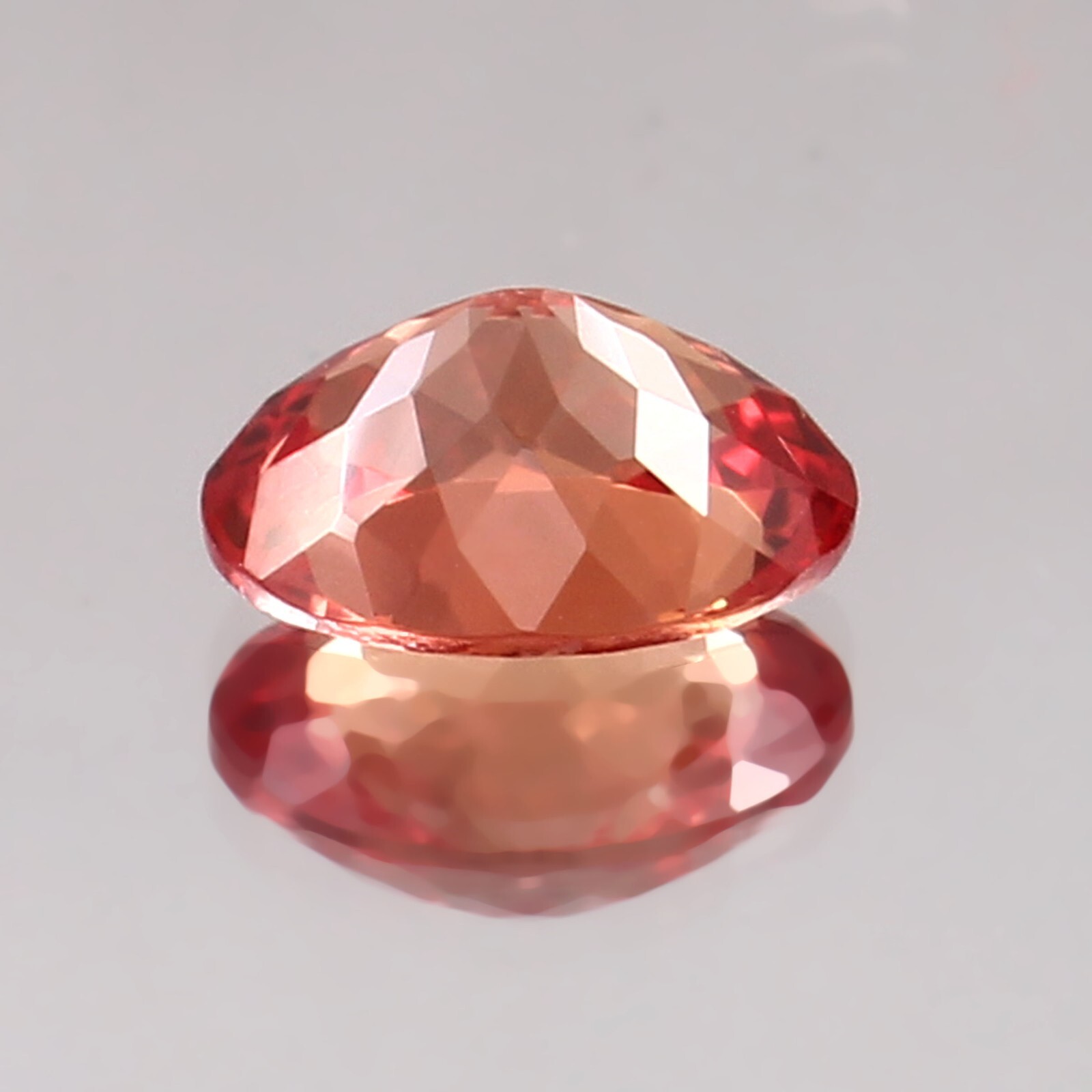 Wonderfull Natural Ceylon Padparadscha Sapphire Loose Oval Gemstone Cut 9×7 MM
