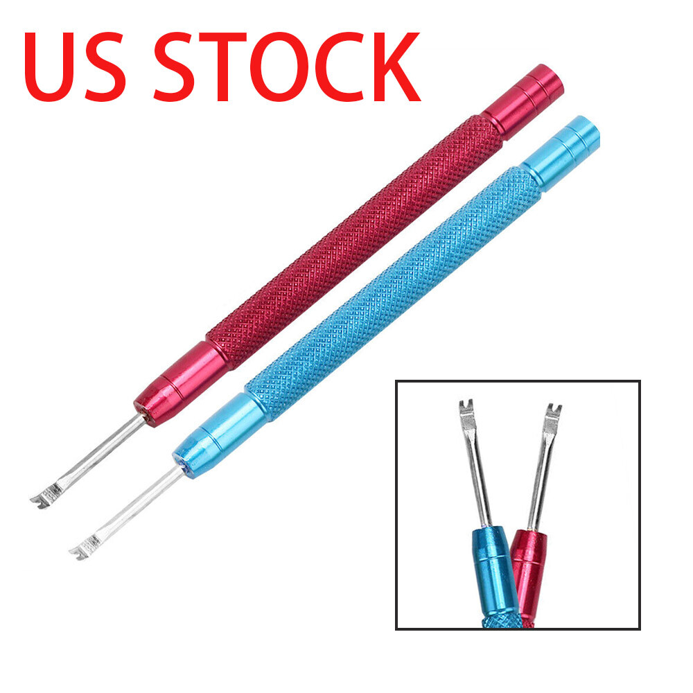 2PCS Metal Precision Watch Hand Remover Pin Lever Replace Watchmaker Repair Tool