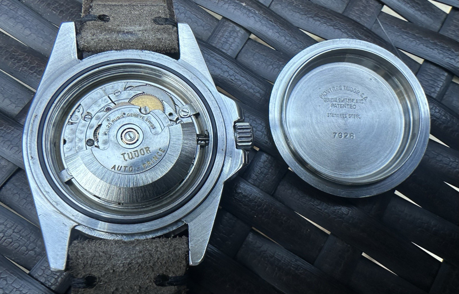 1963 Tudor Oyster Prince Submariner Ref. 7928 Automatic 39mm Vintage Dive Watch