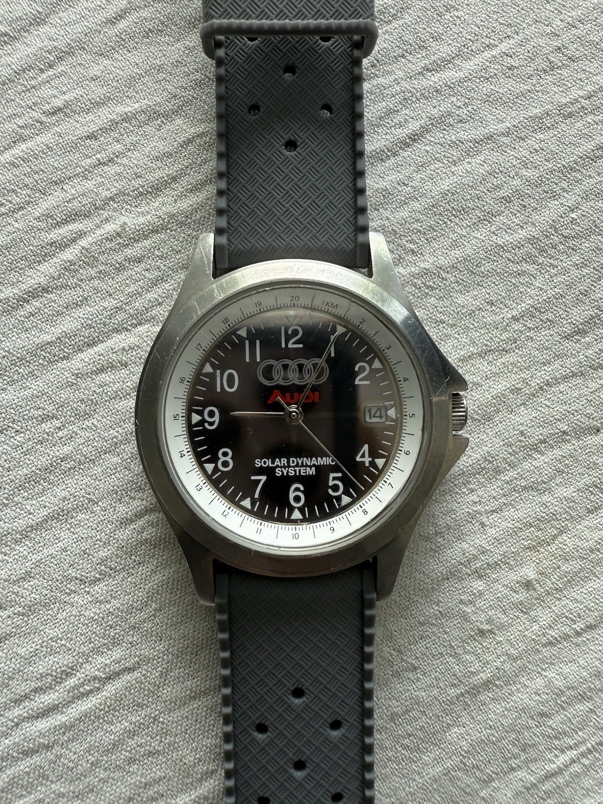 Rare Vintage 1990s Audi Sport Solar Dynamic Quartz Watch