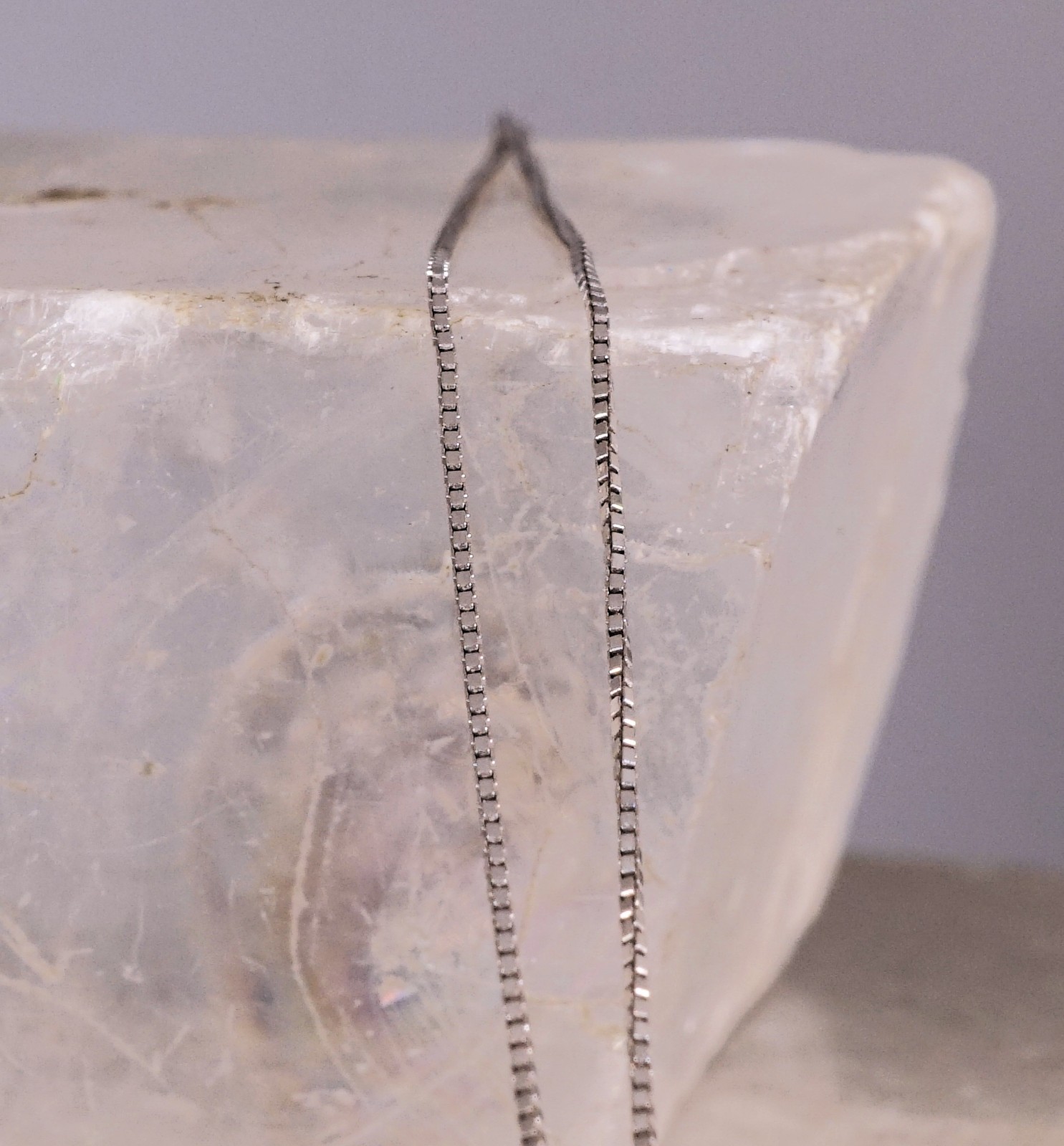 Natural Afghan Kunzite slide Pendant 14k Solid White Gold 2.66ct With Diamonds