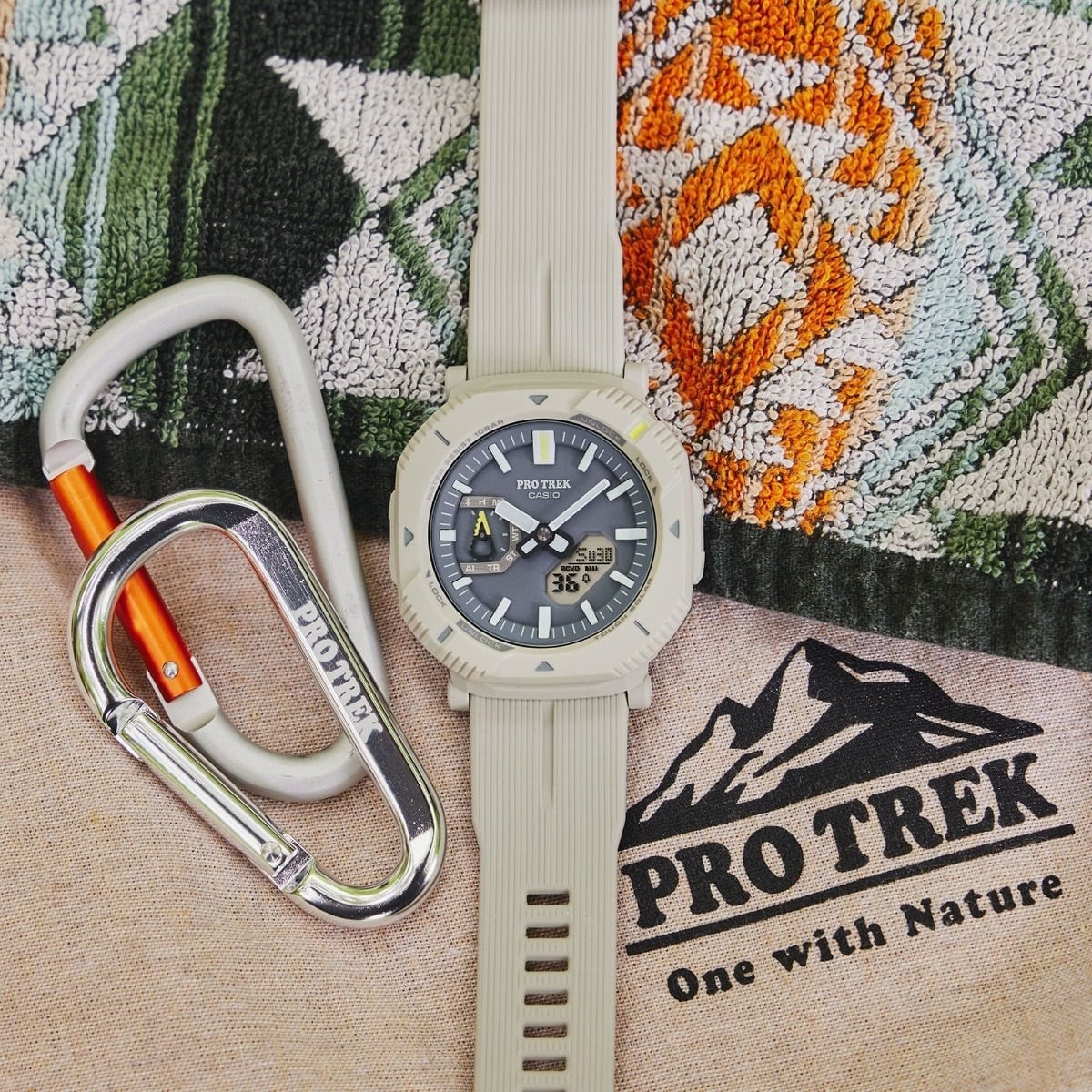 Casio Pro Trek PRJ-B001-7DR Tough Solar Digital Men’s Outdoor Watch
