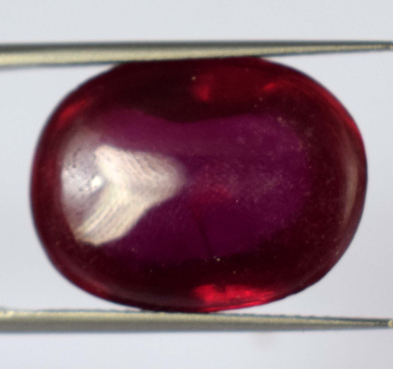 Natural 22.65 Ct Oval Cabochon Burma Red Ruby Gemstone Certified C9620 Best Deal